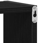 vidaXL Étagère murale Chêne noir 75x16x55 cm Bois d'ingénierie