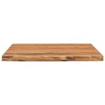 vidaXL Dessus de table 80x80x3 8 cm carré bois massif d'acacia