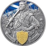 Pièce de monnaie en Argent 2 Dollars g 62.2 (2 oz) Millésime 2026 Legends Of Battlefield WILLIAM WALLACE