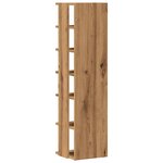 vidaXL Armoire à chaussures chêne artisanal bois d'ingénierie
