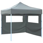 vidaXL Tente de fête 291 x 291 x 315 cm Anthracite Tissu Oxford