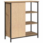 vidaXL Buffet Artisan Chêne 70x30x80 cm Bois d'ingénierie
