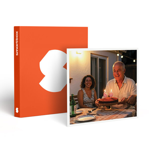SMARTBOX - Coffret Cadeau Joyeux anniversaire ! Pour homme 60 ans -  Multi-thèmes