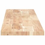 vidaXL Étagères flottantes 3 Pièces 120x20x2 cm acacia massif non traité