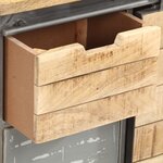 vidaXL Buffet 60 x 30 x 70 cm Bois de manguier massif