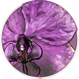 Pièce de monnaie en Argent 5 Dollars g 31.1 (1 oz) Millésime 2026 Bionics ORCHID (PRÉCOMMANDE)