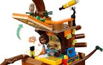 LEGO Friends - Set de la cabane dans l'arbre de la base de loisirs - 42631 : Aventures en plein air pour enfants