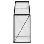 vidaXL Serre Anthracite Aluminium 1 33 m²