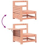 vidaXL Salon de jardin 8 Pièces bois massif sapin de douglas
