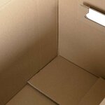 vidaXL Boîte de Déménagement 20 Pièces Marron 59 x 31.5 x 31.5 cm Carton