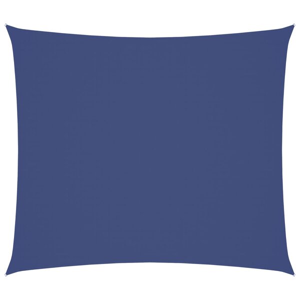 vidaXL Voile de parasol tissu oxford rectangulaire 2 5x3 m bleu