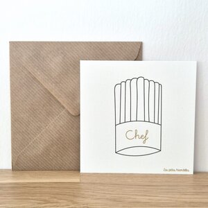 Carte - Chef