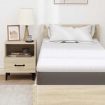 vidaXL Coussins de Matelas Blanc 80 x 200 cm