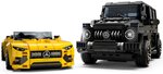 LEGO Speed Champions - Set de modèles Mercedes-AMG G 63 et SL 63 - 76924 pour les jeunes pilotes et collectionneurs