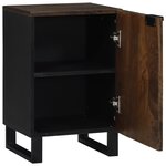 vidaXL Meuble de Salle de Bain 38x33.5x58 cm en Bois de Manguier