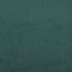 vidaXL Lit de repos vert foncé 100x200 cm velours