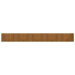 vidaXL Tapis rectangulaire marron 60x500 cm bambou