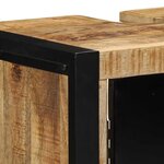 vidaXL Cabinet de Salle de Bain Marron Bois de manguier massif