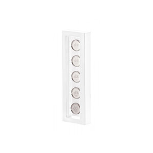 Cadre blanc Nimbus 265 pour objets de collections.
