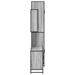 vidaXL Ensemble de meubles de salle de bain 3 Pièces Sonoma gris