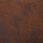 vidaXL Banc avec compartiment de rangement 116 cm Marron Similicuir
