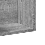 vidaXL Armoire murale sonoma gris 75x18x16 5 cm bois d'ingénierie