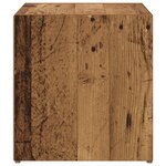 vidaXL Meubles TV - 4 pièces en bois ancien - 37 x 35 x 37 cm - Bois aggloméré