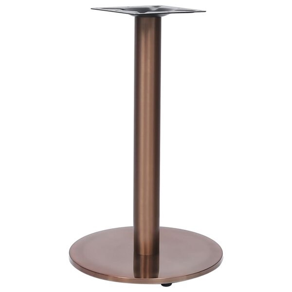 vidaXL Pied de table de bistro doré Ø45x72 cm acier inoxydable