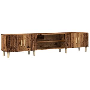 vidaXL Meuble TV vieux bois 180x31 5x40 cm bois d'ingénierie