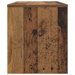 vidaXL Meuble TV Bois ancien 80 x 35 x 40 cm Bois d'ingénierie