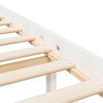 vidaXL Lit pour personne âgée sans matelas blanc 75x190 cm