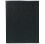 Agenda Président + Répert. Couv Plast Grainée noir 21 x 27 cm Quovadis