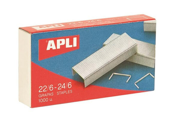 Agrafes 22/6 - 24/6 - 1 000 pièces