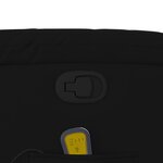 vidaXL Fauteuil de massage inclinable noir similicuir