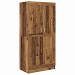 vidaXL Armoire Bois ancien 82 5 x 51 5 x 180 cm Bois d'ingénierie