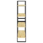 vidaXL Bibliothèque à 4 niveaux 80x30x140 cm bois de pin massif