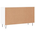 vidaXL Buffet blanc 100x36x60 cm bois d'ingénierie