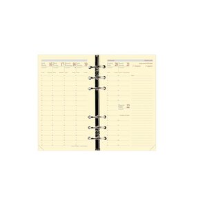 Recharge Agenda Organiseur Timer 17 Prestige FR 10 x 17 cm QUOVADIS