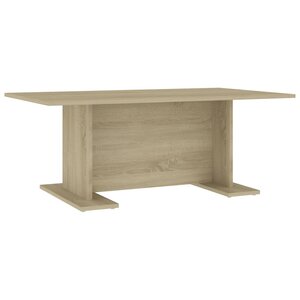 vidaXL Table basse chêne sonoma 103 5x60x40 cm bois d'ingénierie