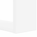 vidaXL Étagère Blanc 52 x 25 x 71 5 cm Bois d'ingénierie