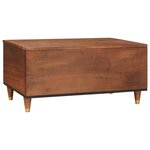 vidaXL Tables basses avec tiroir Marron 80 x 54 x 40 cm