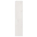 vidaXL Bibliothèque/Séparateur de pièce Blanc 80x30x135 5cm Pin massif