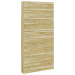 vidaXL Support de Plante Marron 90 x 15 x 180 cm Pin imprégné