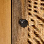 vidaXL Armoire de salle de bain avec étagère Marron 38 x 33 x 58 cm