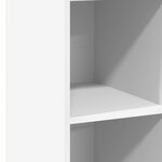 vidaXL Buffet blanc 30x41x124 cm bois d'ingénierie
