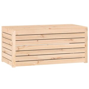 vidaXL Boîte de jardin 101x50 5x46 5 cm bois massif de pin