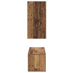 vidaXL Ensemble meuble TV 4 Pièces Bois ancien 60 x 30 x 30 cm