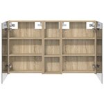 vidaXL Ensemble de Meubles de Salle de Bain 3 Pièces 100 x 10 5 x 60 5 cm