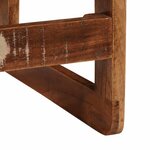 vidaXL Tables d'appoint Marron Bois de mangue massif