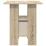 vidaXL Table de chevet Chêne Sonoma 41 x 40 x 45 cm Bois d'ingénierie